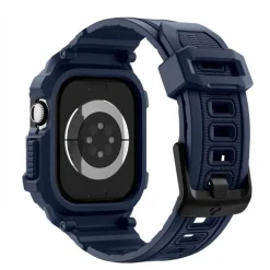 ETUI SPIGEN APPLE WATCH 10 / 11 (42 MM) RUGGED ARMOR ”PRO” V2 NAVY BLUE