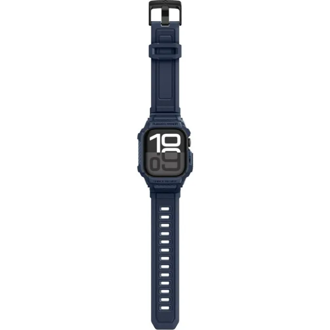 ETUI SPIGEN APPLE WATCH 10 / 11 (42 MM) RUGGED ARMOR ”PRO” V2 NAVY BLUE