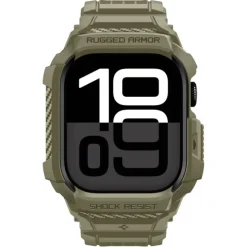 ETUI SPIGEN APPLE WATCH 10 / 11 (46 MM) RUGGED ARMOR ”PRO” V2 VINTAGE KHAKI