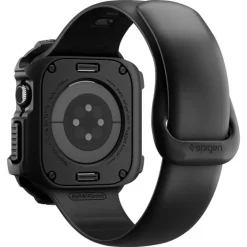 ETUI SPIGEN APPLE WATCH 11 46MM RUGGED ARMOR 2 MATTE BLACK