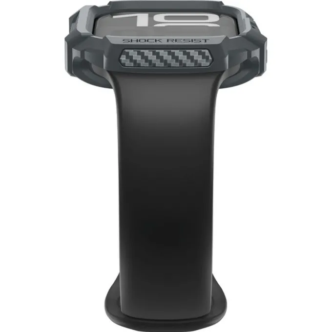ETUI SPIGEN APPLE WATCH 11 46MM RUGGED ARMOR 2 DARK GRAY