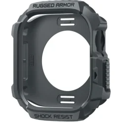 ETUI SPIGEN APPLE WATCH 11 46MM RUGGED ARMOR 2 DARK GRAY