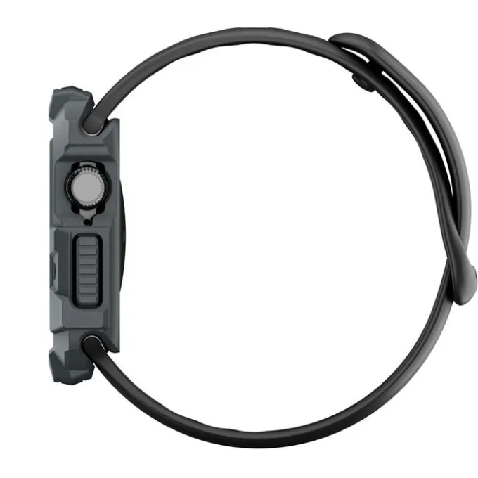 ETUI SPIGEN APPLE WATCH 11 46MM RUGGED ARMOR 2 DARK GRAY