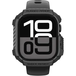 ETUI SPIGEN APPLE WATCH 11 42MM RUGGED ARMOR 2 MATTE BLACK