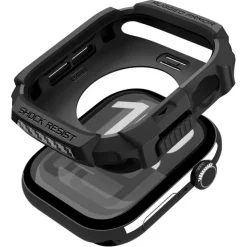 ETUI SPIGEN APPLE WATCH 11 42MM RUGGED ARMOR 2 MATTE BLACK