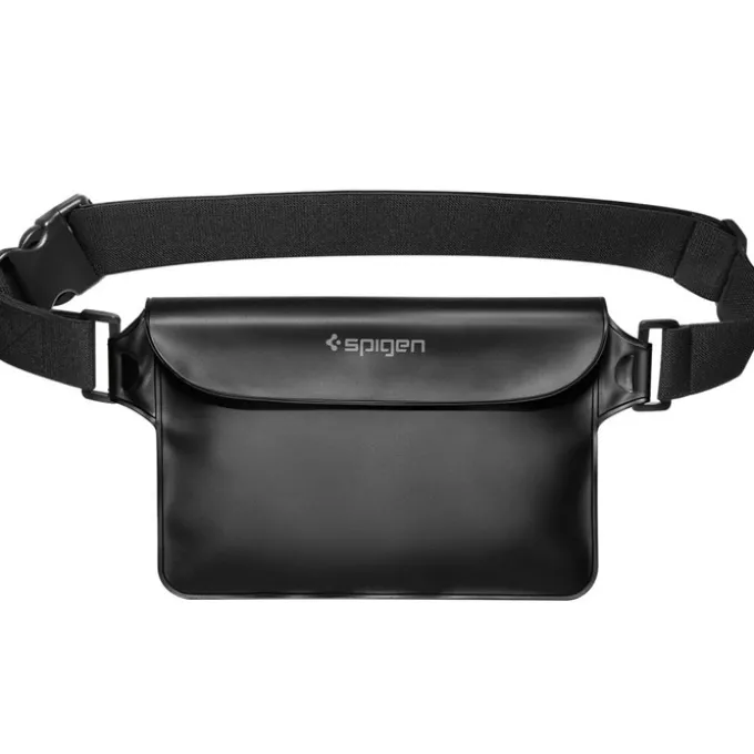 Etui Spigen A621 Universal Waterproof Case & Waist Bag Black