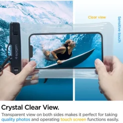 Etui Spigen A610 Universal Waterproof Float Case Crystal Clear