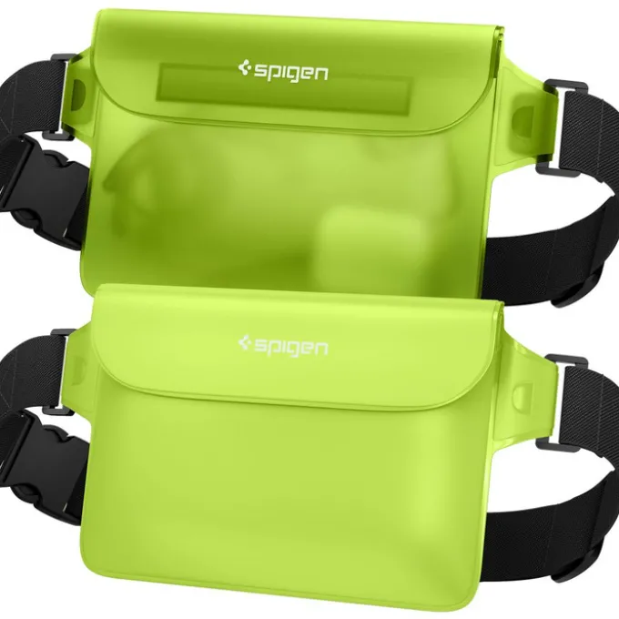 Etui Spigen A620 Universal Waterproof Waist Bag 2-pack Cactus Green Case