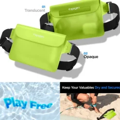 Etui Spigen A620 Universal Waterproof Waist Bag 2-pack Cactus Green Case