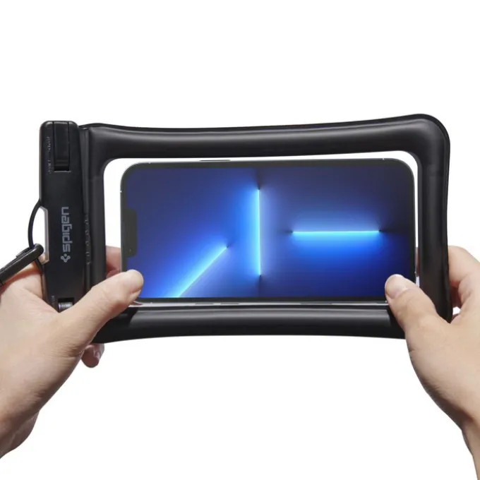 Etui Spigen A610 Universal Waterproof Float Case Black