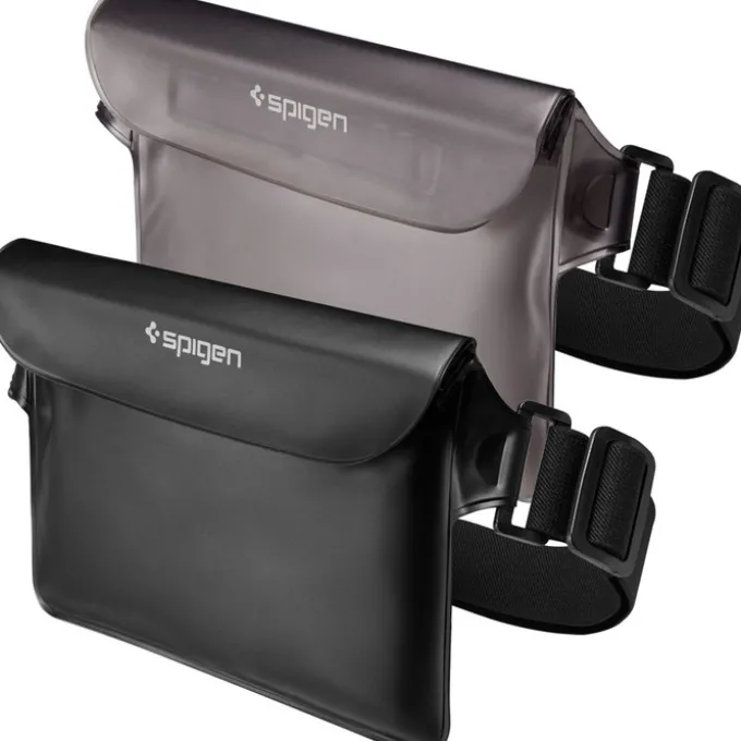 Etui Spigen A620 Universal Waterproof Waist Bag 2-pack Black