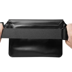 Etui Spigen A620 Uniwersalna Saszetka Wodoodporna Torebka Nerka Na Biodra Waterproof Waist Bag Black
