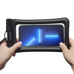 Etui Spigen A610 Wodoodporne Uniwersalne WATERPROOF FLOAT CASE 2-PACK BLACK
