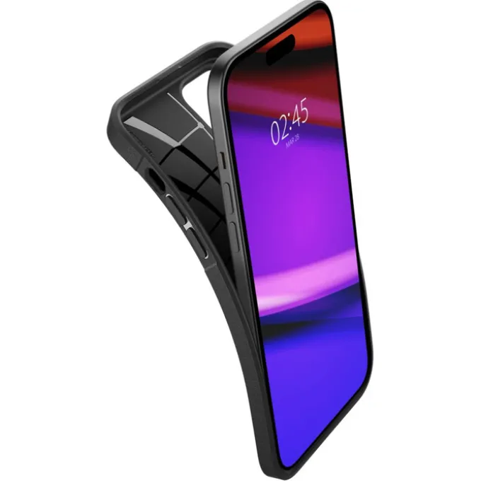 Etui Spigen Core Armor iPhone 15 Plus Matte Black Case