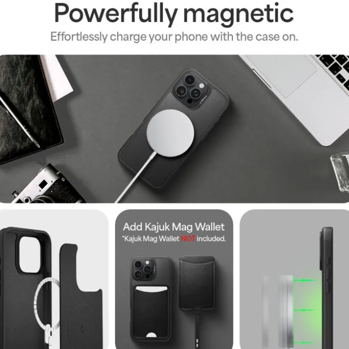 ETUI SPIGEN CYRILL KAJUK MAG MAGSAFE IPHONE 16 PRO BLACK