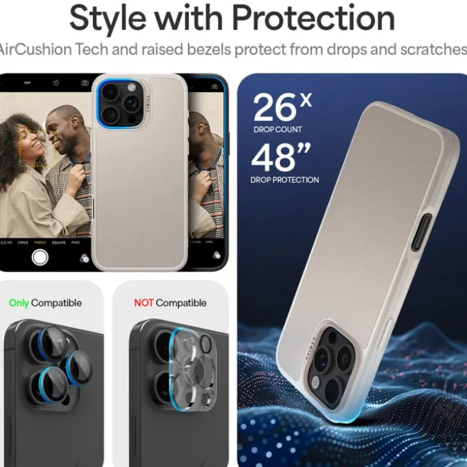 ETUI SPIGEN CYRILL KAJUK MAG MAGSAFE IPHONE 16 PRO MAX CREAM
