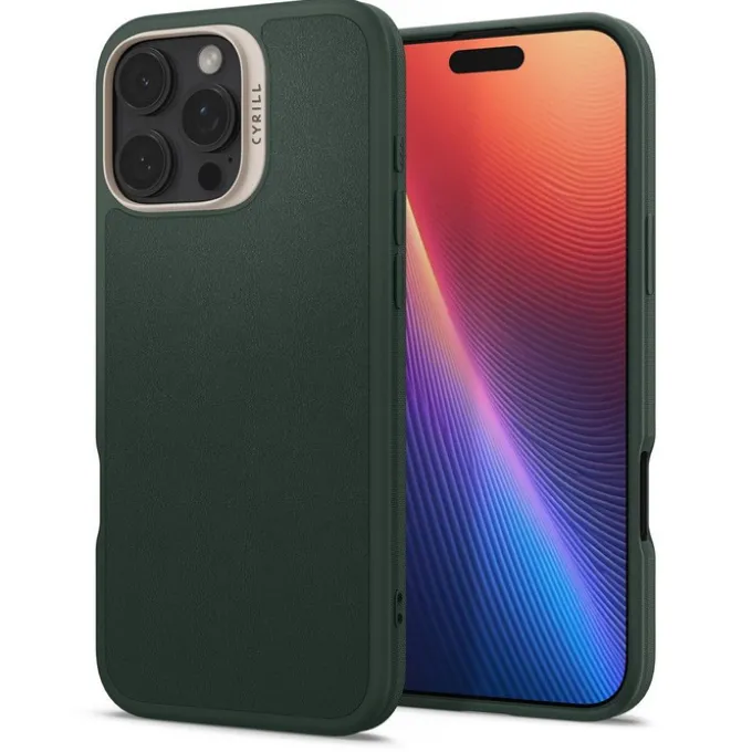 ETUI SPIGEN CYRILL KAJUK MAG MAGSAFE IPHONE 16 PRO MAX FOREST GREEN