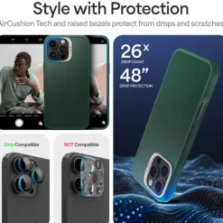 ETUI SPIGEN CYRILL KAJUK MAG MAGSAFE IPHONE 16 PRO MAX FOREST GREEN