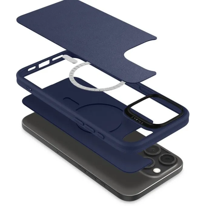 ETUI SPIGEN CYRILL KAJUK MAG MAGSAFE IPHONE 16 PRO MAX NAVY