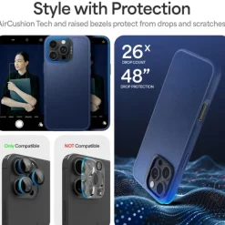 ETUI SPIGEN CYRILL KAJUK MAG MAGSAFE IPHONE 16 PRO MAX NAVY