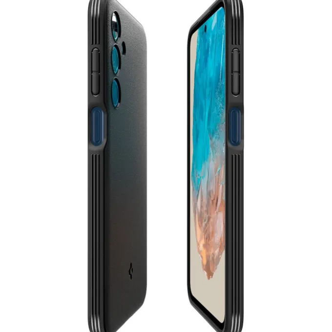 ETUI SPIGEN ESSENTIAL SANDBLAST SAMSUNG GALAXY M35 5G MATTE BLACK
