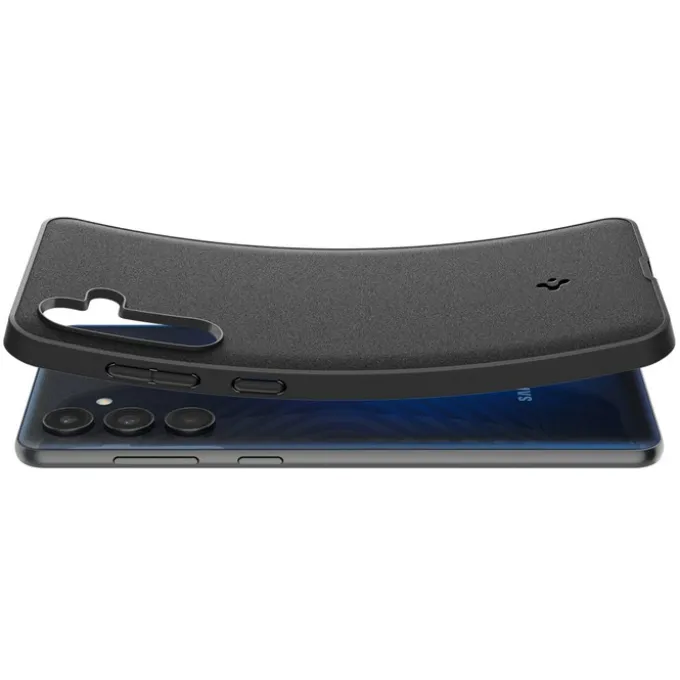 ETUI SPIGEN ESSENTIAL SANDBLAST SAMSUNG GALAXY M55 5G MATTE BLACK