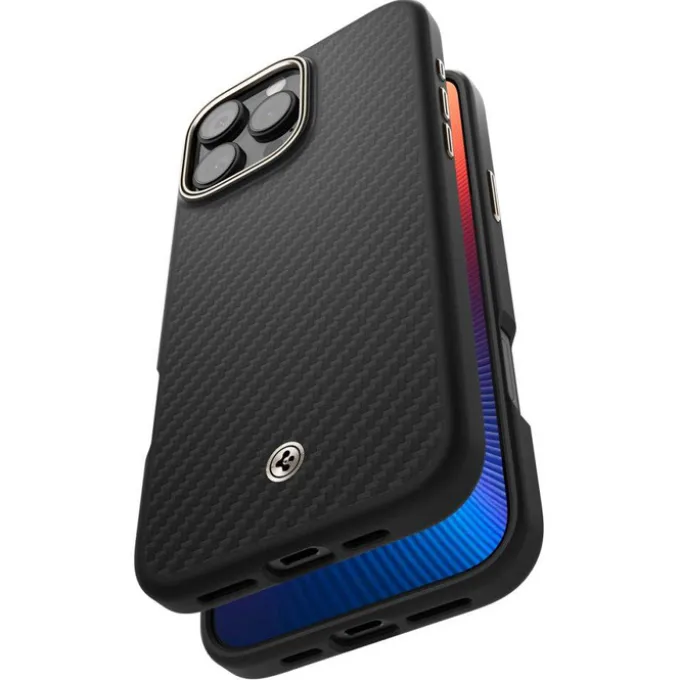 ETUI SPIGEN EZNO ARAMID MAG MAGSAFE IPHONE 16 PRO CZARNE