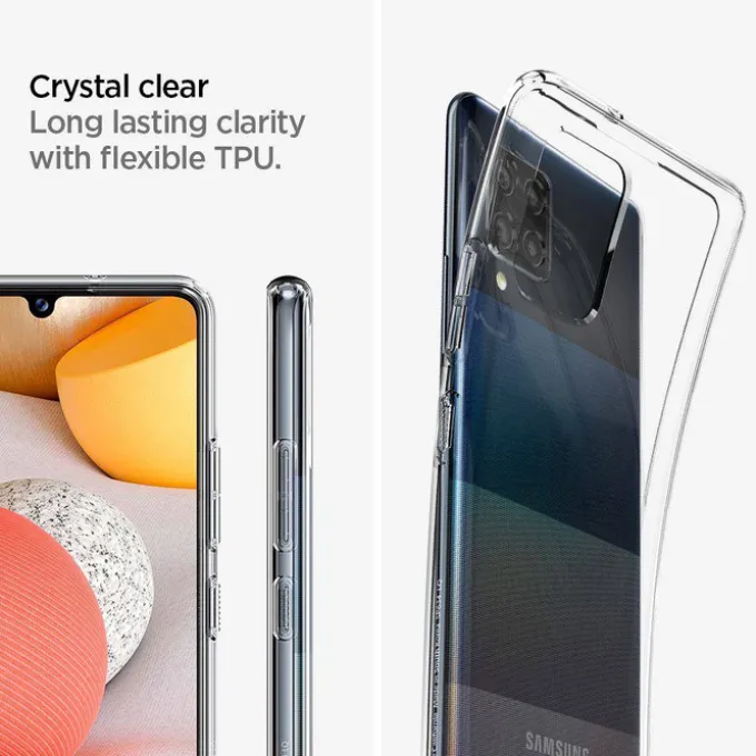 Etui SPIGEN Galaxy A42 5G Liquid Crystal Clear Przeźroczyste Case