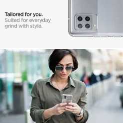 Etui SPIGEN Galaxy A42 5G Liquid Crystal Clear Przeźroczyste Case