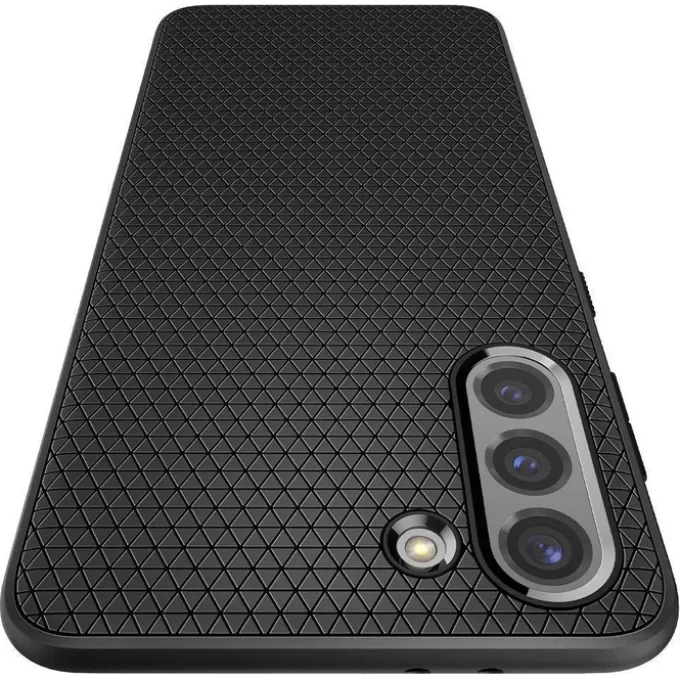 Etui SPIGEN Galaxy S21+ Plus Liquid Air Matte Black Czarne Case