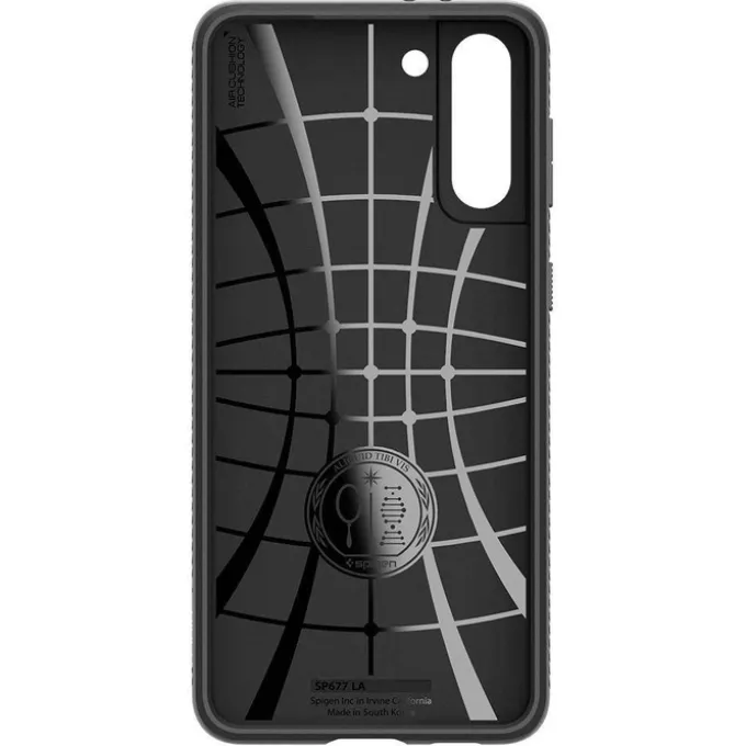 Etui SPIGEN Galaxy S21+ Plus Liquid Air Matte Black Czarne Case