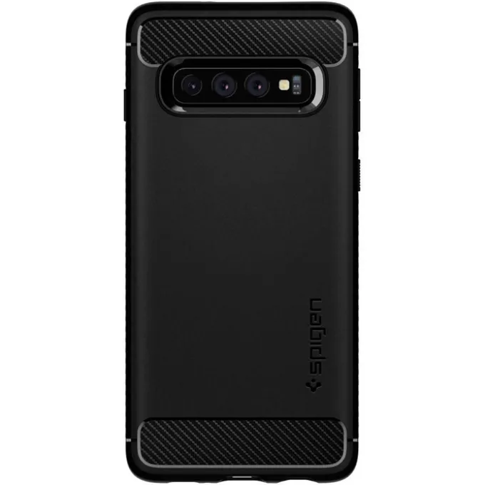 Etui SPIGEN Galaxy S10 Rugged Armor Samsung Czarne Case Samsung
