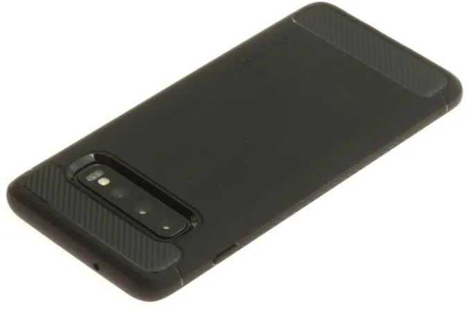 Etui SPIGEN Galaxy S10 Rugged Armor Samsung Czarne Case Samsung