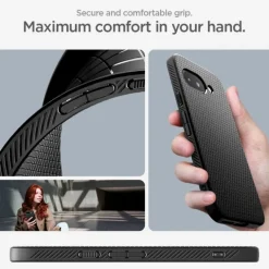 ETUI SPIGEN GOOGLE PIXEL 9A LIQUID AIR MATOWE CZARNE