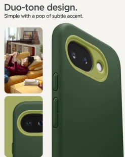 ETUI SPIGEN GOOGLE PIXEL 10A NANO POP MAG MAGSAFE AVO GREEN