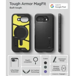 ETUI SPIGEN GOOGLE PIXEL 10A TOUGH ARMOR MAG MAGSAFE CZARNE