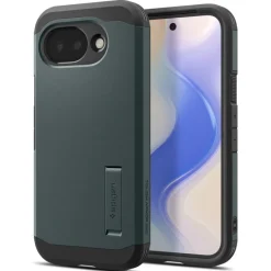 ETUI SPIGEN GOOGLE PIXEL 10A TOUGH ARMOR MAG MAGSAFE ABYSS GREEN