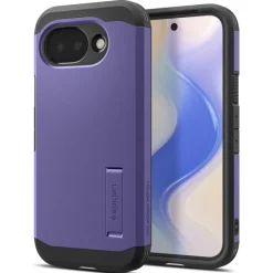 ETUI SPIGEN GOOGLE PIXEL 10A TOUGH ARMOR MAG MAGSAFE ASH VIOLET