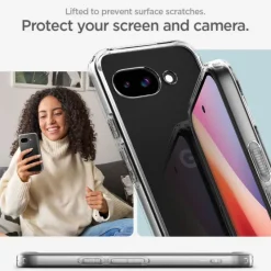 ETUI SPIGEN GOOGLE PIXEL 9A ULTRA HYBRID CRYSTAL CLEAR