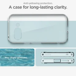 ETUI SPIGEN GOOGLE PIXEL 9A ULTRA HYBRID CRYSTAL CLEAR