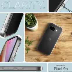 ETUI SPIGEN GOOGLE PIXEL 9A ULTRA HYBRID CRYSTAL CLEAR