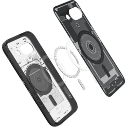 ETUI SPIGEN GOOGLE PIXEL 9A ULTRA HYBRID MAG MAGSAFE ZERO ONE BLACK