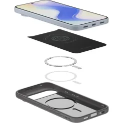 ETUI SPIGEN GOOGLE PIXEL 10 / 10 PRO LIQUID AIR MAG MAGSAFE MARBLE GREY