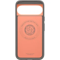 ETUI SPIGEN GOOGLE PIXEL 10 / 10 PRO NANO POP MAG MAGSAFE PAPAYA GREY