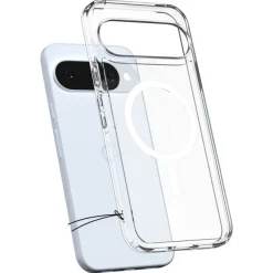 ETUI SPIGEN GOOGLE PIXEL 10 / 10 PRO ULTRA HYBRID MAG MAGSAFE CLEAR/WHITE
