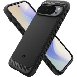 ETUI SPIGEN GOOGLE PIXEL 10 PRO XL RUGGED ARMOR MAG MAGSAFE MATTE BLACK