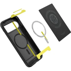 ETUI SPIGEN GOOGLE PIXEL 10 PRO XL RUGGED ARMOR MAG MAGSAFE MATTE BLACK