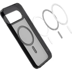 ETUI SPIGEN GOOGLE PIXEL 10 PRO XL ULTRA HYBRID MAG MAGSAFE FROST BLACK
