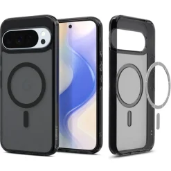 ETUI SPIGEN GOOGLE PIXEL 10 PRO XL ULTRA HYBRID MAG MAGSAFE FROST BLACK