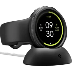 ETUI SPIGEN GOOGLE PIXEL WATCH 4 45MM LIQUID AIR V2 MATTE BLACK